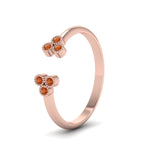 Load image into Gallery viewer, unique-promise-ring-for-her-with-orange-sapphire-in-14K-rose-gold-FD8296RORGSAOR-NL-RG
