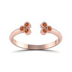 Load image into Gallery viewer, unique-promise-ring-for-her-with-orange-sapphire-in-14K-rose-gold-FD8296RORGSAOR-NL-RG
