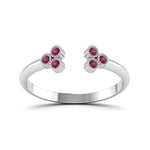 Load image into Gallery viewer, unique-promise-ring-for-her-with-pink-sapphire-in-14K-white-gold-FD8296RORGSADRPI-NL-WG
