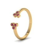 Load image into Gallery viewer, unique-promise-ring-for-her-with-pink-sapphire-in-14K-yellow-gold-FD8296RORGSADRPI-NL-YG
