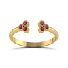 Load image into Gallery viewer, unique-promise-ring-for-her-with-pink-sapphire-in-14K-yellow-gold-FD8296RORGSADRPI-NL-YG