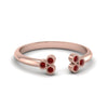 Load image into Gallery viewer, unique-promise-ring-for-her-with-ruby-in-14K-rose-gold-FD8296RORGRUDR-NL-RG
