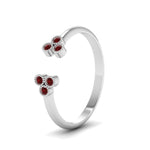 Load image into Gallery viewer, unique-promise-ring-for-her-with-ruby-in-14K-white-gold-FD8296RORGRUDR-NL-WG
