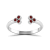 Load image into Gallery viewer, unique-promise-ring-for-her-with-ruby-in-14K-white-gold-FD8296RORGRUDR-NL-WG