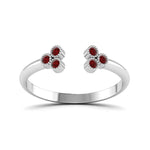 Load image into Gallery viewer, unique-promise-ring-for-her-with-ruby-in-14K-white-gold-FD8296RORGRUDR-NL-WG
