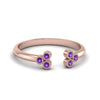 Load image into Gallery viewer, unique-promise-ring-for-her-with-violac-topaz-in-14K-rose-gold-FD8296RORGVITO-NL-RG