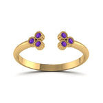 Load image into Gallery viewer, unique-promise-ring-for-her-with-violac-topaz-in-14K-yellow-gold-FD8296RORGVITO-NL-YG
