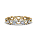 Load image into Gallery viewer, unique-vintage-eternity-diamond-ring-in-yellow-gold-FDEWB8376B-NL-YG.jpg
