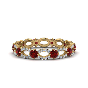 Unique Vintage Eternity Ring
