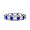 Load image into Gallery viewer, unique-vintage-eternity-diamond-ring-with-sapphire-in-white-gold-FDEWB8376BGSABL-NL-WG.jpg