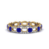 Load image into Gallery viewer, unique-vintage-eternity-diamond-ring-with-sapphire-in-yellow-gold-FDEWB8376BGSABL-NL-YG.jpg