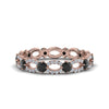 Load image into Gallery viewer, unique-vintage-eternity-ring-with-black-diamond-in-rose-gold-FDEWB8376BGBLACK-NL-RG.jpg