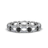 Load image into Gallery viewer, unique-vintage-eternity-ring-with-black-diamond-in-white-gold-FDEWB8376BGBLACK-NL-WG.jpg