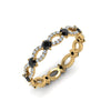 Load image into Gallery viewer, unique-vintage-eternity-ring-with-black-diamond-in-yellow-gold-FDEWB8376BGBLACK-NL-YG.jpg