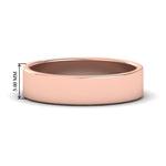 Load image into Gallery viewer, unisex-classic-flat-cigar-band-5-mm-in-FD11377B-5.00MM-NL-RG
