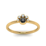 Load image into Gallery viewer, unusual-black-diamond-bezel-set-engagement-ring-in-yellow-gold-FD72035RORGBK-NL-YG.jpg
