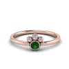 Load image into Gallery viewer, unusual-emerald-bezel-set-engagement-ring-in-rose-gold-FD72035RORGEM-NL-RG.jpg