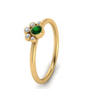 Load image into Gallery viewer, unusual-emerald-bezel-set-engagement-ring-in-yellow-gold-FD72035RORGEM-NL-YG.jpg