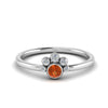 Load image into Gallery viewer, unusual-orange-sapphire-bezel-set-engagement-ring-in-white-gold-FD72035RORGOS-NL-WG.jpg