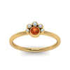 Load image into Gallery viewer, unusual-orange-sapphire-bezel-set-engagement-ring-in-yellow-gold-FD72035RORGOS-NL-YG.jpg