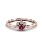 Load image into Gallery viewer, unusual-pink-sapphire-bezel-set-engagement-ring-in-rose-gold-FD72035RORGPS-NL-RG.jpg
