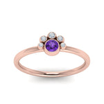 Load image into Gallery viewer, unusual-purple-topaz-bezel-set-engagement-ring-in-rose-gold-FD72035RORGVTO-NL-RG-GS.jpg
