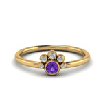 Load image into Gallery viewer, unusual-purple-topaz-bezel-set-engagement-ring-in-yellow-gold-FD72035RORGVTO-NL-YG-GS.jpg
