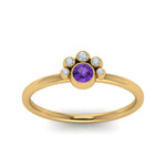 Load image into Gallery viewer, unusual-purple-topaz-bezel-set-engagement-ring-in-yellow-gold-FD72035RORGVTO-NL-YG-GS.jpg
