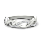 Load image into Gallery viewer, unusual-round-diamond-wedding-rings-in-white-gold-FD-1122B-NL-WG.jpg
