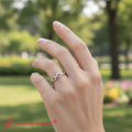 Thumbnail 54 - Infinity Twist Diamond Wedding Band