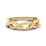 Load image into Gallery viewer, unusual-round-diamond-wedding-rings-in-yellow-gold-FD-1122B-NL-YG.jpg
