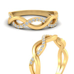 Load image into Gallery viewer, unusual-round-diamond-wedding-rings-in-yellow-gold-FD-1122B-NL-YG.jpg
