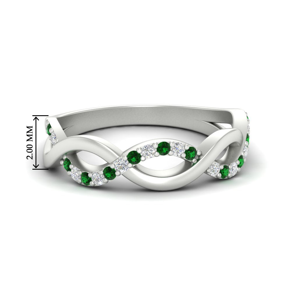 unusual-round-diamond-wedding-rings-with-emerald-in-white-gold-FD-1122BGEMGR-NL-WG.jpg