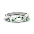 Thumbnail 78 - unusual-round-diamond-wedding-rings-with-emerald-in-white-gold-FD-1122BGEMGR-NL-WG.jpg