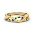 Thumbnail 120 - unusual-round-diamond-wedding-rings-with-emerald-in-yellow-gold-FD-1122BGEMGR-NL-YG.jpg