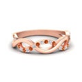 Thumbnail 24 - unusual-round-diamond-wedding-rings-with-orange-sapphire-in-rose-gold-FD-1122BGSAOR-NL-RG.jpg