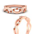 Thumbnail 28 - unusual-round-diamond-wedding-rings-with-orange-sapphire-in-rose-gold-FD-1122BGSAOR-NL-RG.jpg