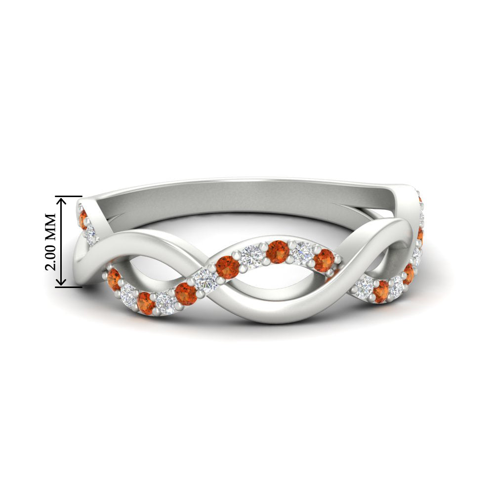 unusual-round-diamond-wedding-rings-with-orange-sapphire-in-white-gold-FD-1122BGSAOR-NL-WG.jpg
