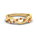 Thumbnail 114 - unusual-round-diamond-wedding-rings-with-orange-sapphire-in-yellow-gold-FD-1122BGSAOR-NL-YG.jpg