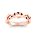 Thumbnail 37 - unusual-round-diamond-wedding-rings-with-ruby-in-rose-gold-FD-1122BGRUDR-NL-RG.jpg