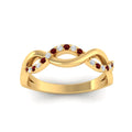 Thumbnail 130 - unusual-round-diamond-wedding-rings-with-ruby-in-yellow-gold-FD-1122BGRUDR-NL-YG.jpg