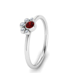 Load image into Gallery viewer, unusual-ruby-bezel-set-engagement-ring-in-white-gold-FD72035RORGRD-NL-WG.jpg
