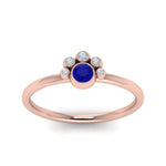 Load image into Gallery viewer, unusual-sapphire-bezel-set-engagement-ring-in-rose-gold-FD72035RORGBS-NL-RG.jpg
