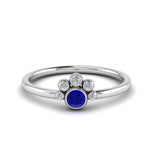 Load image into Gallery viewer, unusual-sapphire-bezel-set-engagement-ring-in-white-gold-FD72035RORGBS-NL-WG.jpg
