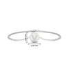 Load image into Gallery viewer, Alphabet disc diamond bracelet