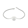 Load image into Gallery viewer, Alphabet disc diamond bracelet