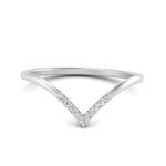 Load image into Gallery viewer, v-shape-diamond-stacking-wedding-band-in-white-gold-FD9936B-NL-WG.jpg
