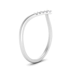 Load image into Gallery viewer, v-shape-diamond-stacking-wedding-band-in-white-gold-FD9936B-NL-WG.jpg
