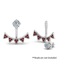 Thumbnail 50 - v-shape-earlobe-ruby-jackets-in-white-gold-FDEAR9305GRUDR-NL-WG.jpg
