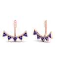 Thumbnail 19 - v-shape-earlobe-sapphire-jackets-in-rose-gold-FDEAR9305GSABL-NL-RG.jpg